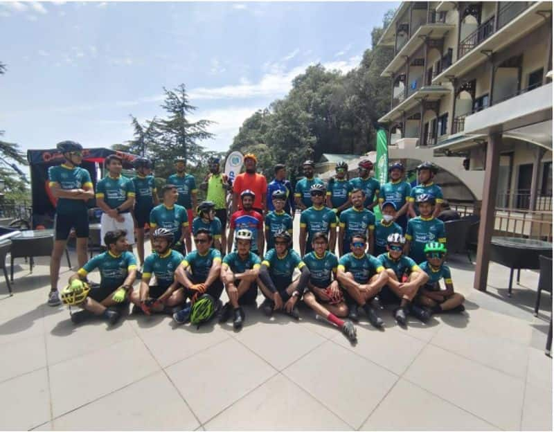 MTB Himachal Janjehli 2022 1st Edition: Mountain biking race flagged-off on Olympic Day