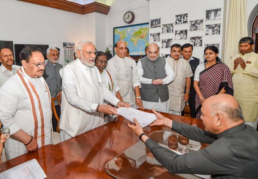 Presidential election 2022: NDA candidate Droupadi Murmu files nomination in presence of PM Modi, others