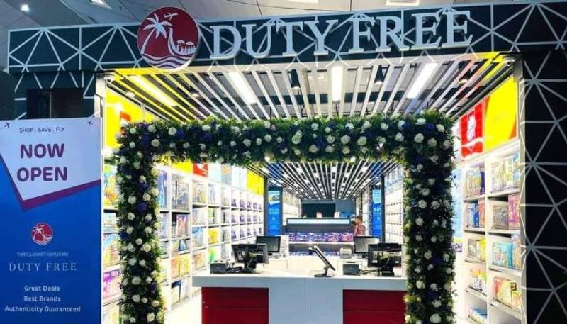 duty free shop reopened in thiruvananthapuram 