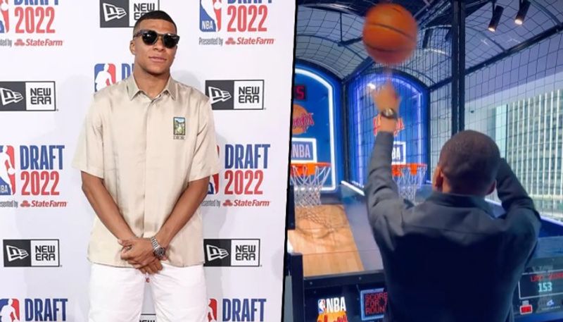 nba draft PSG star Kylian Mbappe hopes his favourite team, LA Lakers, wins NBA championship next year snt