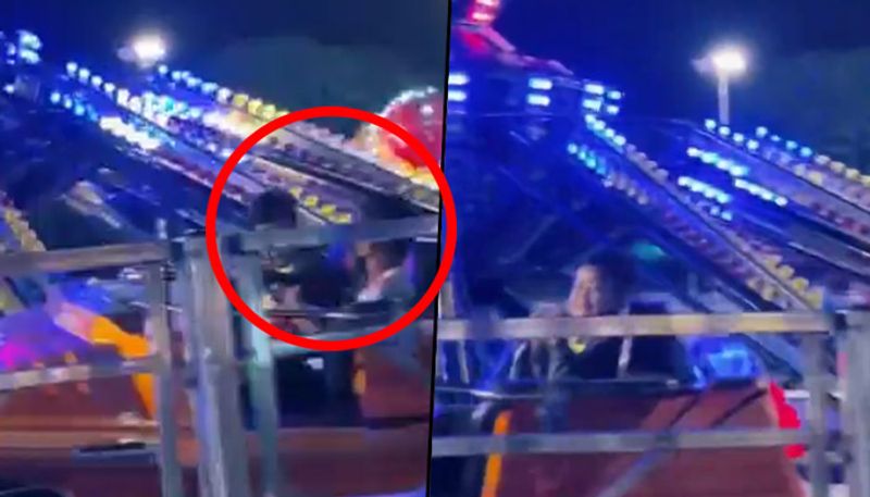 Spooky video or a prank? Watch little boy vanish mid-ride at fair in (Malaysia) - gps