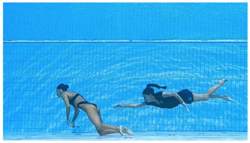  Anita Alvarez out synchronized swimming on World Championship