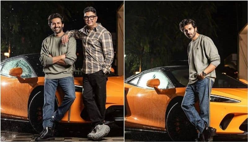 Bhool Bhulaiyaa 2 Kartik Aaryan Gets Indias First McLaren GT As A Gift 