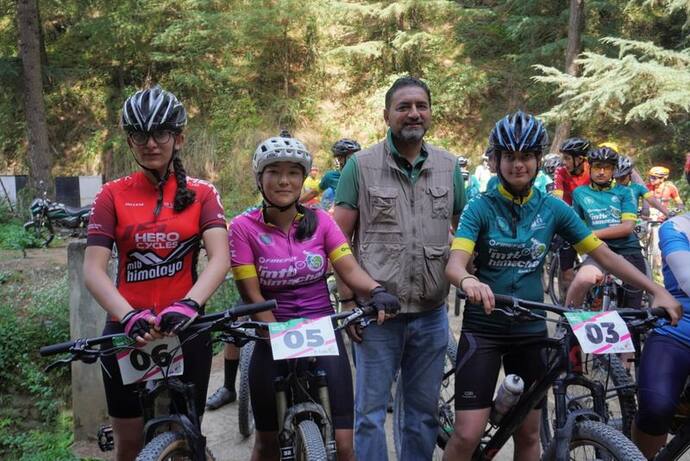 MTB Himachal Janjehli 2022- পাহাড়ের কোলে বাইকারদের জমজমাট লড়াই, প্রথম ধাপে অংশ নিলেন ৫৪ জন