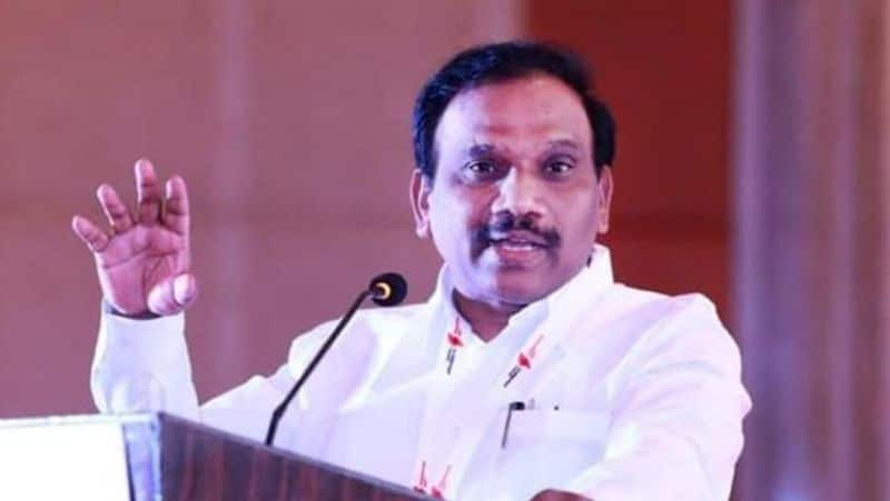 mk stalin working more than periyar, anna, kalaignar for our country said mp a raja in coimbatore vel