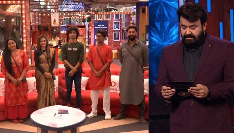 bigg boss malayalam season 4 mohanlal announced third one in final 5