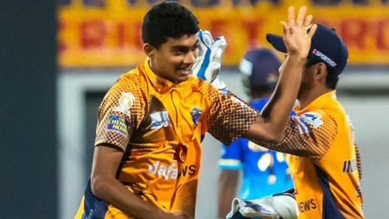 Director Gautham menon son Arya Yohan Menon makes Impressive debut in TNPL 2022