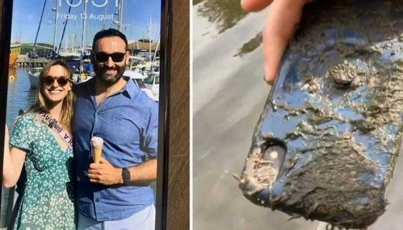 iPhone survives ten months underwater