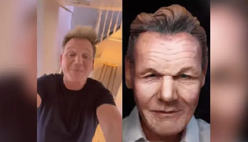 gordon ramsay shares video in which woman makes cake resembles him 