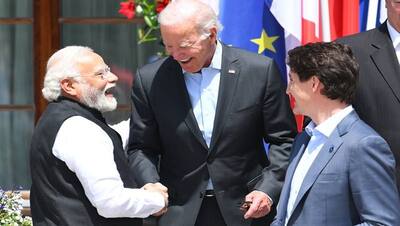 G-7 Summit में JoeBiden जैसे दिग्गजों के साथ नरेंद्र मोदी की 10 दमदार तस्वीरें...