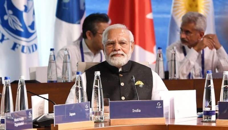 pm modi in G7 summit: says rising prices of energy, food grains affecting all