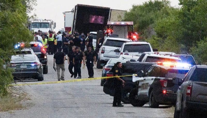 46 bodies found in truck in texas