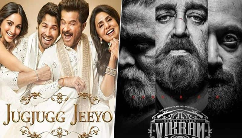 Wednesday Box Office Collection Jug Jugg Jeeyo Vikram 777 Charlie drb