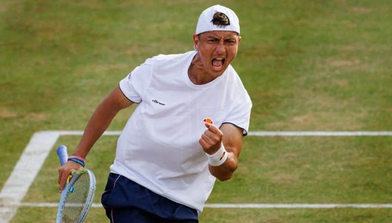 Wimbledon wildcard Ryan Peniston says childhood cancer gave him the will to win