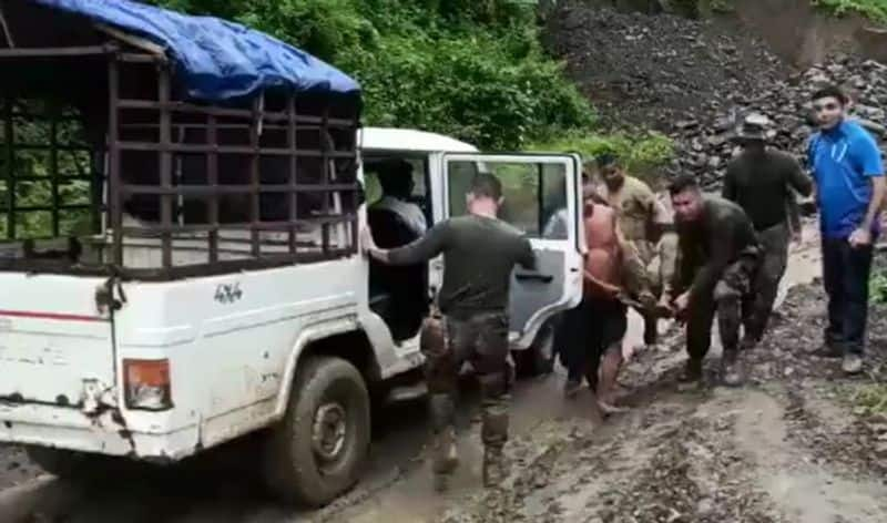 Landslide hits army camp in Manipur, armymen dead, rescued, missing