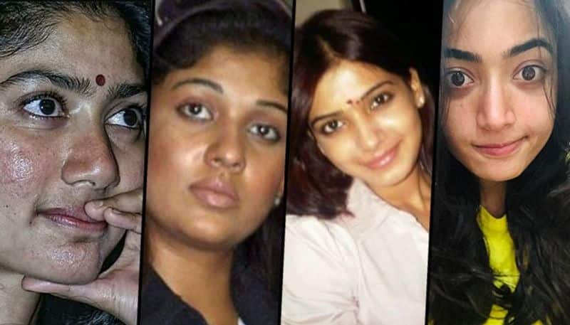 Samantha Ruth Prabhu, Nayanthara, Rashmika, Pooja Hegde-7 South Indian actresses shocking looks without makeup RBA