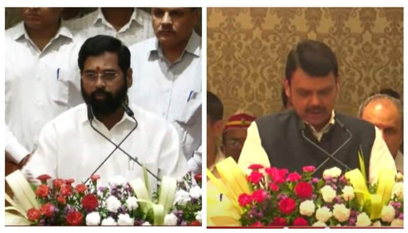 Eknath Shinde became the Chief Minister of Maharashtra and governor koshyari administered the oath