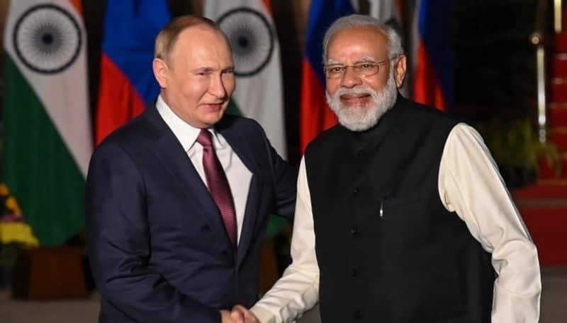 Prime Minister Narendra Modi speaks on telephone with russia president Vladimir Putin.