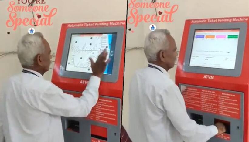 Watch: Man's superfast speed while booking tickets gets praise from netizens
