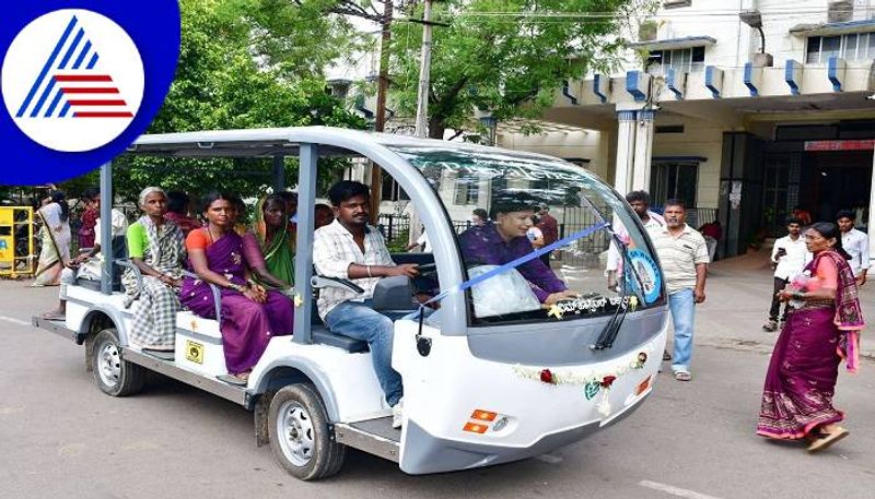 Free Battery Powered Vehicle Service for Vims Patients in Ballari grg