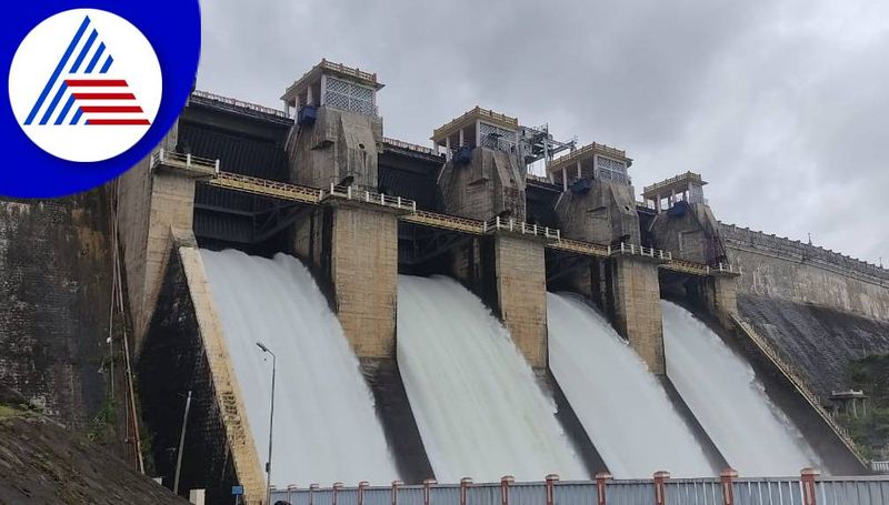 1200 Cusec Water Released into the River From Harangi Dam in Kodagu grg