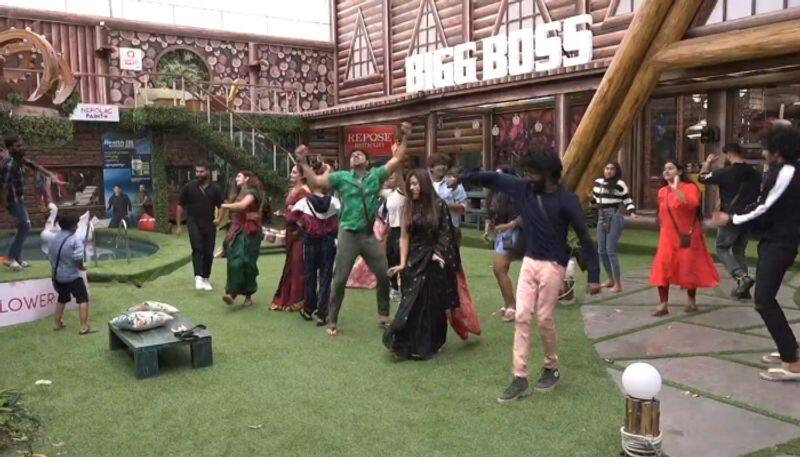 bigg boss malayalam season 4 episode all 20 contestants took part in a task