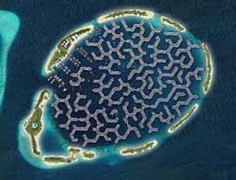 Maldives floating city project 