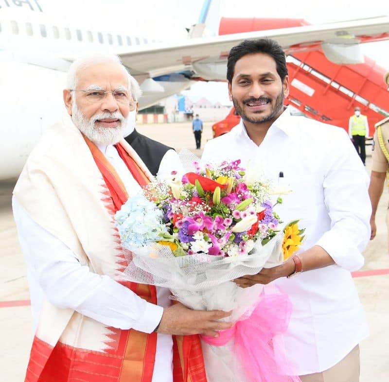 CM YS Jagan AsksTo PM Modi special status for Andhra Pradesh