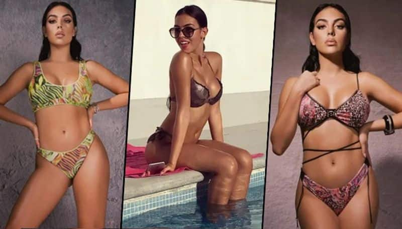 Sexy pictures international bikini day 14 times Ronaldo's partner Georgina Rodriguez sizzled in bikini snt