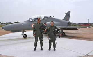 A first in the IAF: Father-daughter duo fly in formation