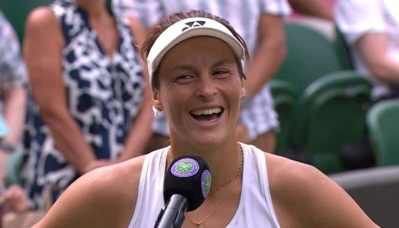 At 34 Tatjana Maria reaches Wimbledon semifinals for first time