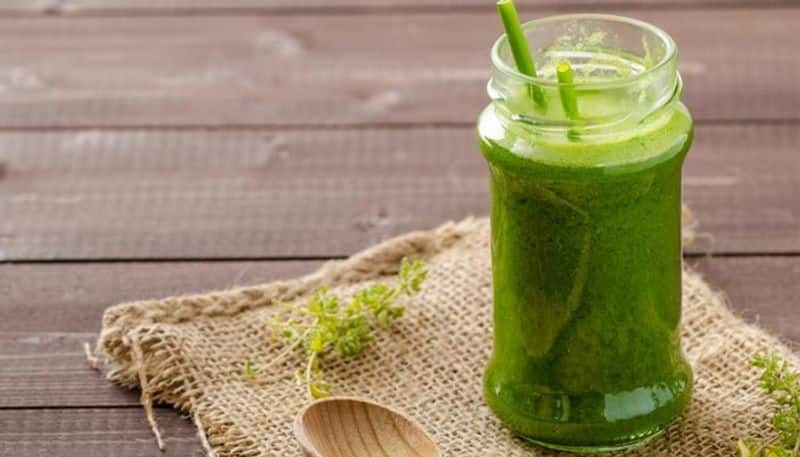 simple green juice recipe for glowing skin 