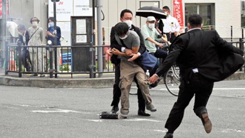 Former Japanese Prime Minister Shinzo Abe collapses during a speech in Nara, gunshots heard: Reports - adt 