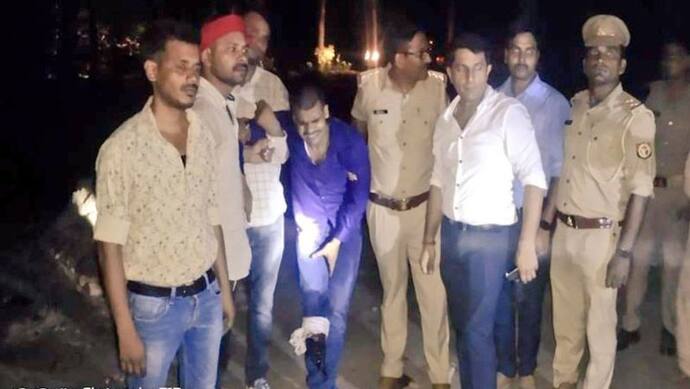 गोंडा: न्यायालय में पेशी के लिए जा रहा कैदी पुलिस को चकमा देकर हुआ फरार, देर रात मुठभेड़ के बाद हुई गिरफ्तारी