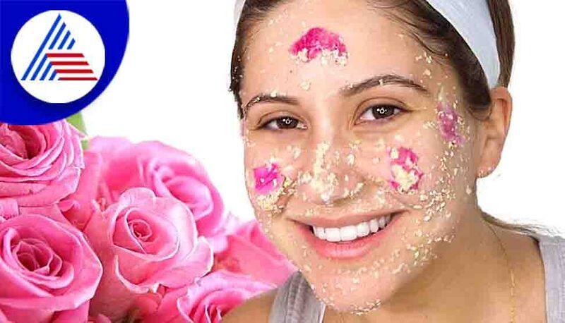 rose water face pack 