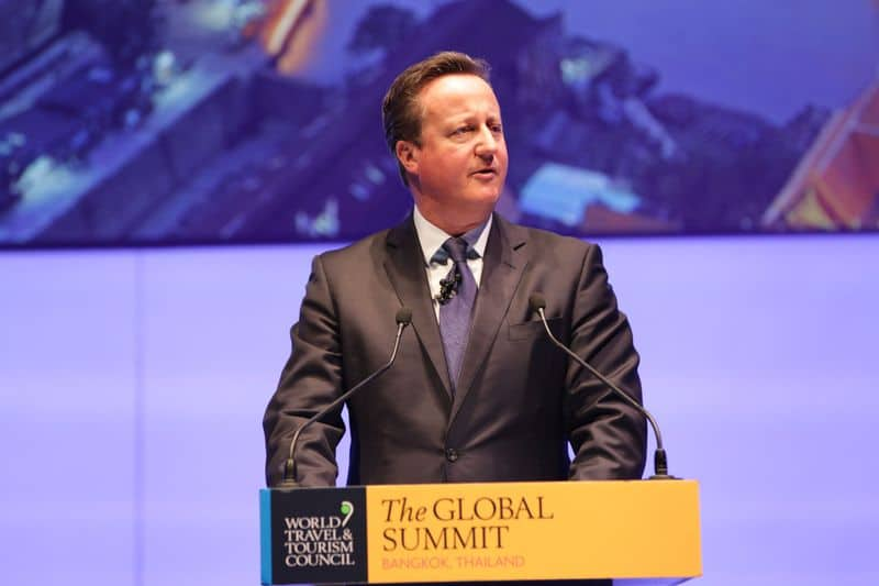 Former British PM David Cameron is now UK new foreign secretary gcw