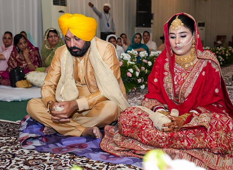 Punjab CM Bhagwant Mann s marriage  photo story 