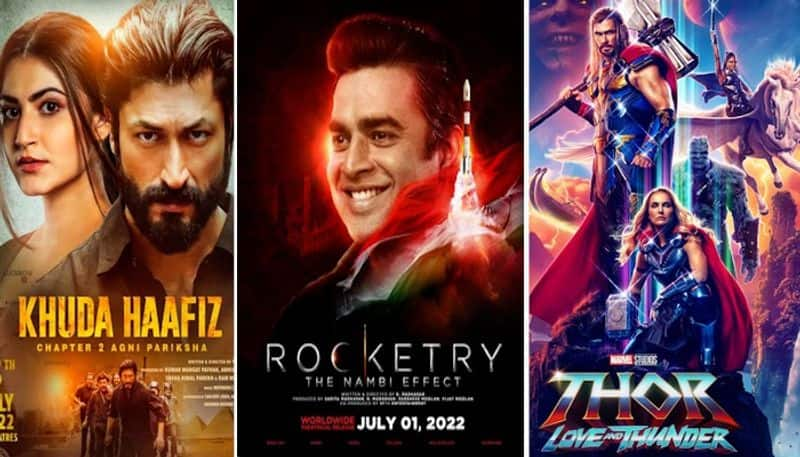 Friday Box Office Collection Khuda Haafiz 2 Thor Love and Thunder Rocketry The Nambi Effect Jug Jugg Jeeyo drb