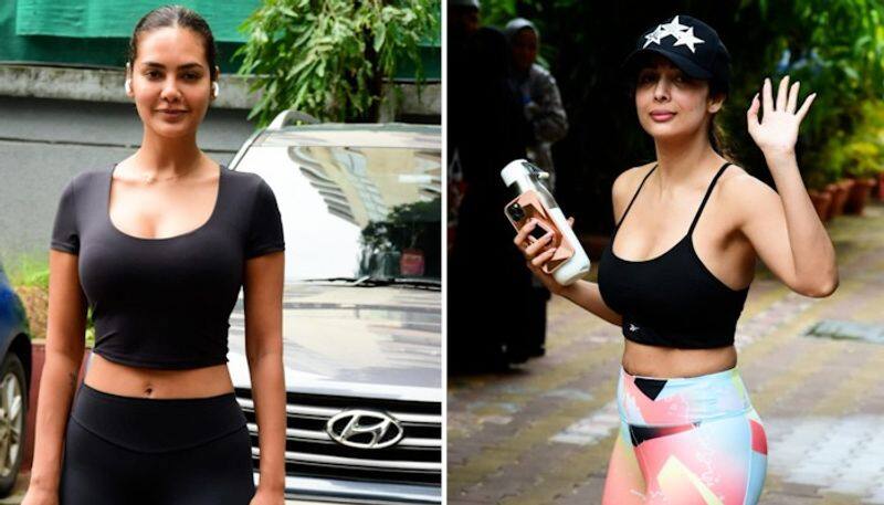 Celeb spotted Hot pictures Malaika Arora Esha Gupta who has sexier body drb