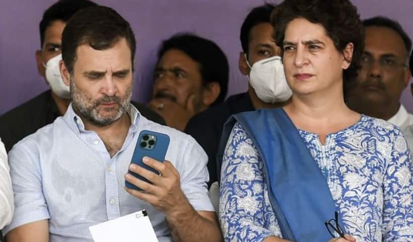 Priyanka Gandhi tests COVID positive for second time; Rahul Gandhi unwell, cancels Alwar visit