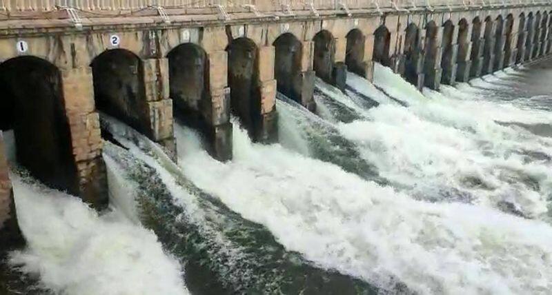 mandya krs dam water level dropped suh 