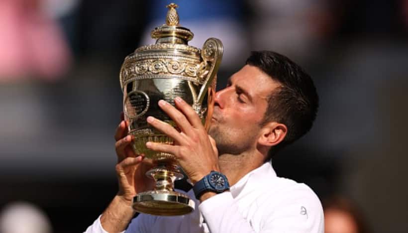 Wimbledon: పచ్చిక కోర్టుపై ఎదురేలేని జొకోవిచ్.. వరుసగా నాలుగో వింబూల్డన్ ట్రోఫీ కైవసం 