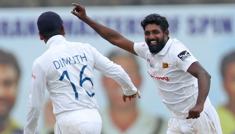 Prabath Jayasuriya stars with the ball as hosts down Afghans in one off Test kvn