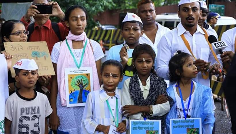NCPCR seeks FIR against Sena's Aaditya Thackeray over using minors in 'Save Aarey' protest 