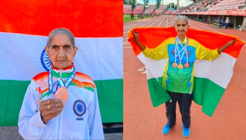 Inspiration for all 94 Year Old Bhagwani Devi Wins Gold At Athletics Championships In Finland kvn