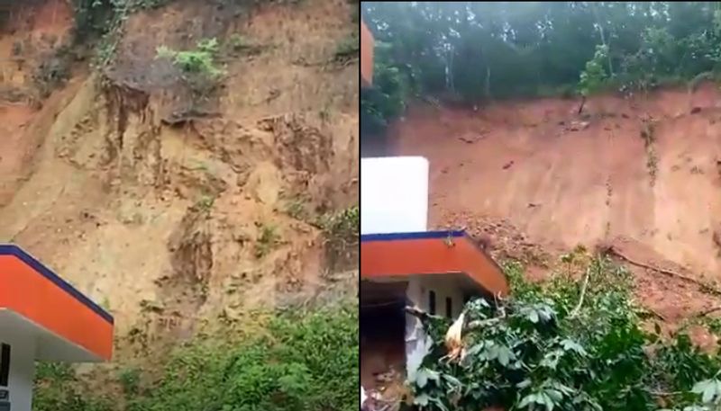 rain related news all over the state, landslide in malnad region, 4 died  akb