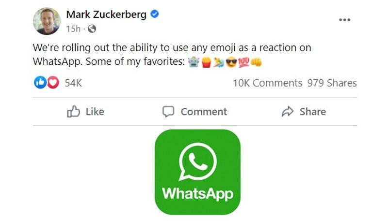 WhatsApp expands message reactions feature adds more emojis Know how to use it gcw