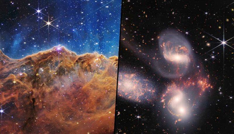 NASA Webb reveals cosmic cliffs glittering landscape of star birth and more see breathtaking photos gcw