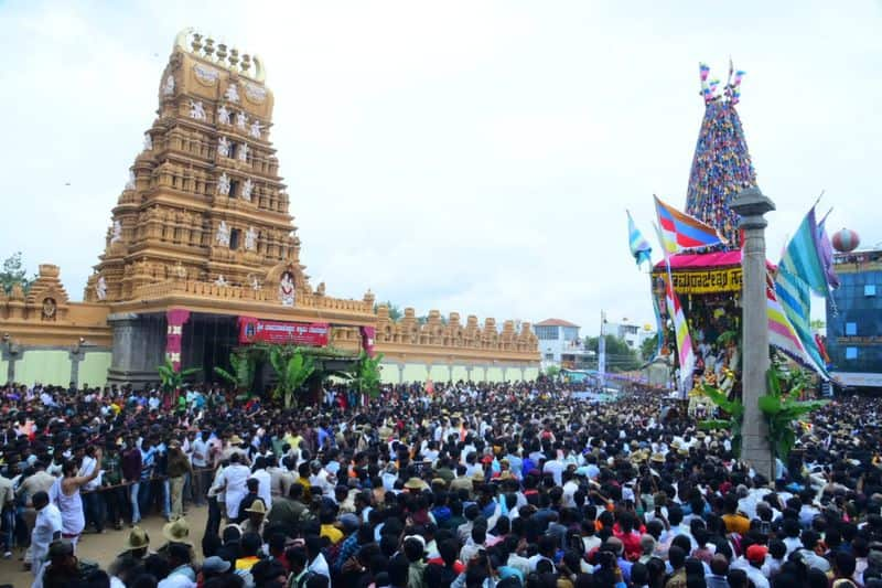 ashada masam Special chamarajeshwara Fair held After 5 Years In chamarajanagar rbj