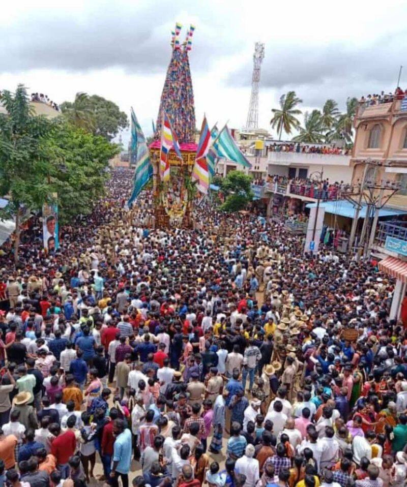 ashada masam Special chamarajeshwara Fair held After 5 Years In chamarajanagar rbj